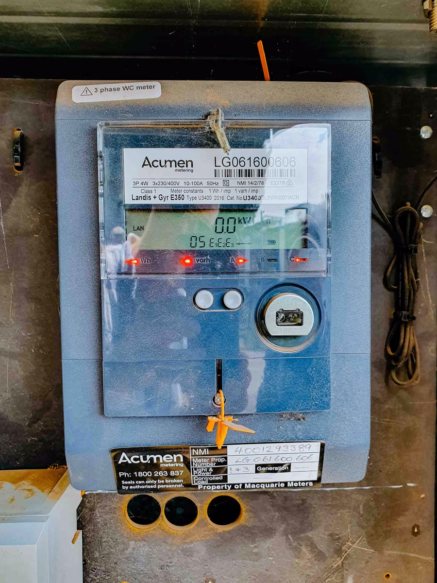 Solar battery installation, NSW/ACT region